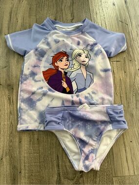 Girls' 4T Disney Frozen Swim Set